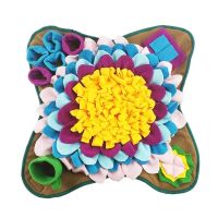 Interactive Toy Dog Puzzle Pet Snuffle Mat Puppy Sniffing Training Feeding Cushion Encourages Natural Foraging Skills ของเล่นตัวโปรดของสัตว์เลี้ยง?พร้อมส่ง?ส่งจากร้าน DOMLY ในกรุงเทพฯ?