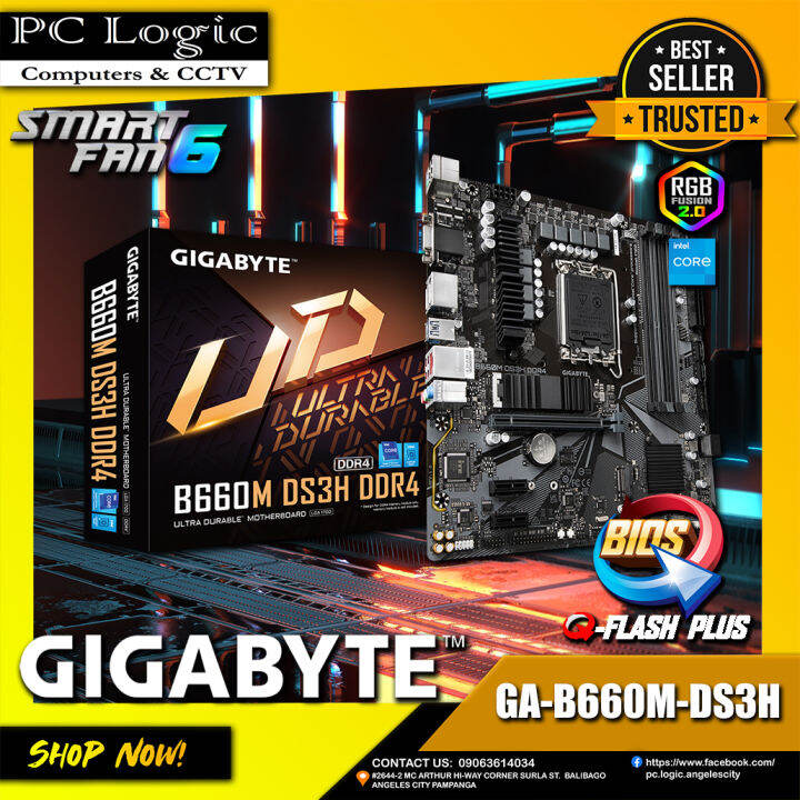 Gigabyte B660M DS3H DDR4 Motherboard Lazada PH