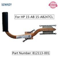 SZWXZY New Original Laptop Cooler For HP 15-AB 15-AB247CL Radiator HeatSink 812113-001 100 Tested Fast Ship