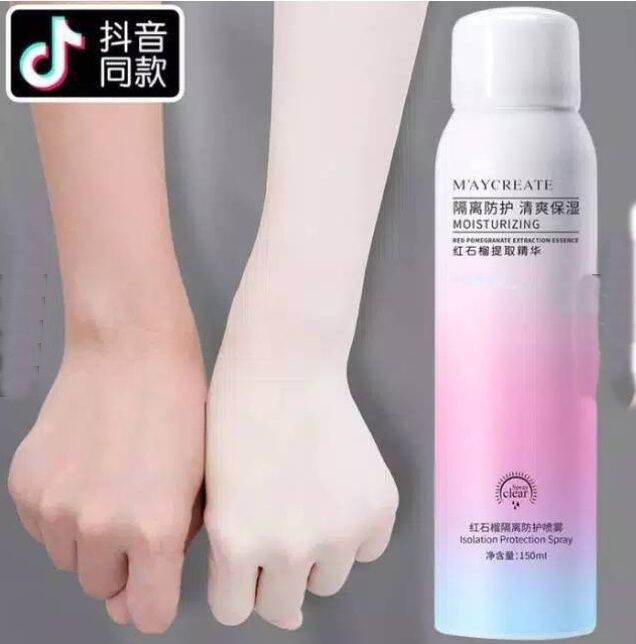 MAYCREATE ISOLATION PROTECTION SPRAY bb cream spray 20 ML Lazada