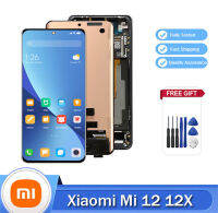 6.28 "การแสดงผลต้นฉบับสำหรับ Xiaomi Mi12 Mi 12 LCD 1080X2400พิกเซลหน้าจอสัมผัส Digitizer ประกอบซ่อมแซมชิ้นส่วนสำหรับ Xiaomi 12X LCD