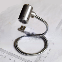 USB Light USB Lamp For Notebook And Desktop Computer แสงสีขาว1W High Power LED Aluminium Alloy Lamp Cap D12