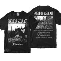 ✧☸❉ Kaos band burzum - Filoeum เสื้อยืดพรีเมี่ยม / kaos โลหะ blackmetal gothic mayhem