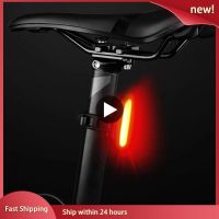 MTB Road Bike Auto Brake Sensing Light Smart Bicycle Rear Light USB Rechargeable IPX6 Waterproof LED Taillight Warning Rear Lamp