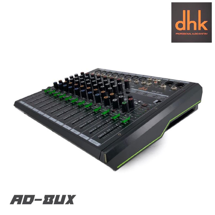 dhk-ad-8ux-มิกเซอร์-มีเอฟเฟคในตัว-16-โปรแกรม-สามารถเชื่อมต่อบูทธูล-usb-ได้-รับประกันสินค้า-1-ปีเต็ม