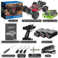 【 Veecome✨】 KF13 Mobil Remote Control 4WD แบบไร้แปรงถ่านรถแข่งของเล่น70KM/H เครื่องไฟฟ้าความเร็วสูงรถบรรทุกควบคุมรีโมตออฟโรดสำหรับเป็นของขวัญ