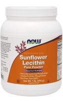 Now Foods, Sunflower Lecithin, Pure Powder, 1 lb (454 g),