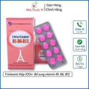 Trivitamin 3B Hộp Viên Nén Đại Uy - Bổ Sung Vitamin B1 - B6