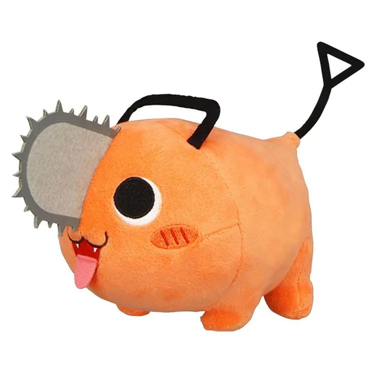 Kawaii Anime Pochita Devil Pochita Plush Doll Pochita Cosplay Cartoon Plush  Toy Cute Orange Dog Stuffed Pillow Gift for Kids methodical 