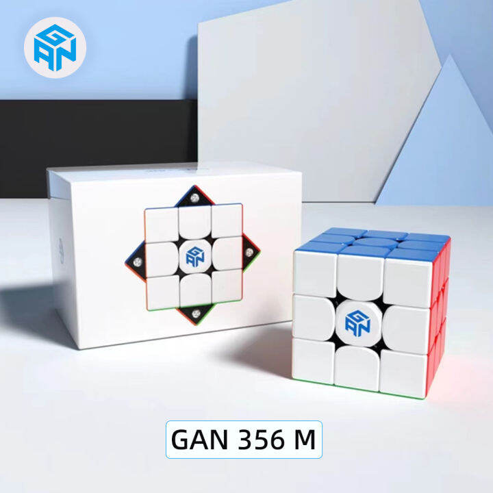 GAN 356เมตรก้อนแม่เหล็ก3x3ความเร็ว Cube Gan 12 Pro Maglev Cubo Magico