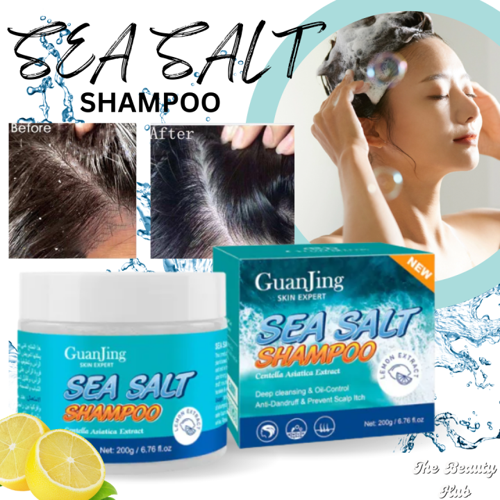 GUANJING Sea Salt Anti Dandruff Shampoo For Dandruff and Scalp