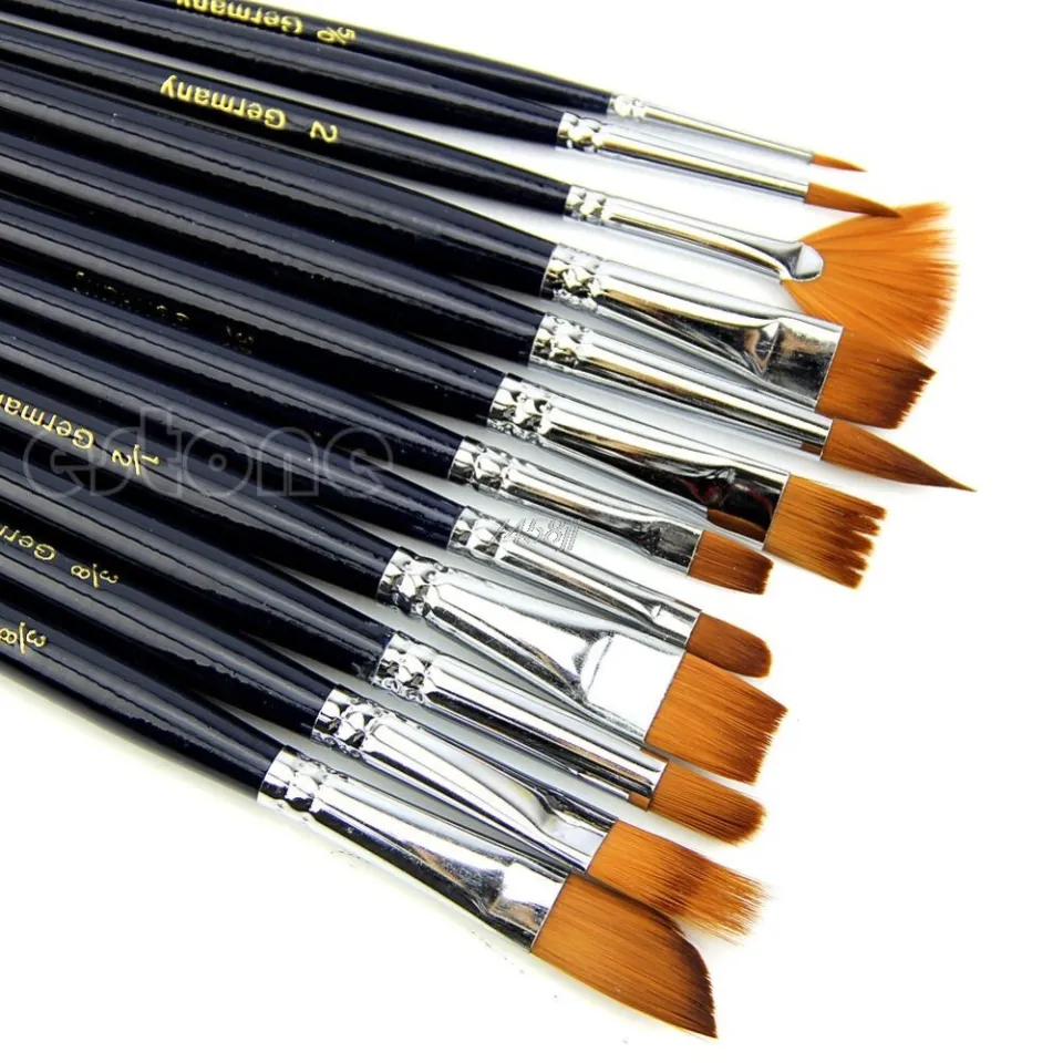  11pcs Miniature Fine Detail Paint Brushes Set, Mini