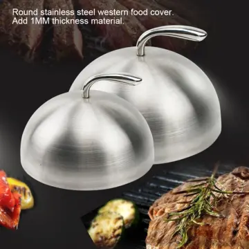 Stainless Steel Dish Food Cover, Dome Food Dish Cover, Rustproof Food  Cover, Serving Dish Cover, Food Dome Lid For Home Restaurant