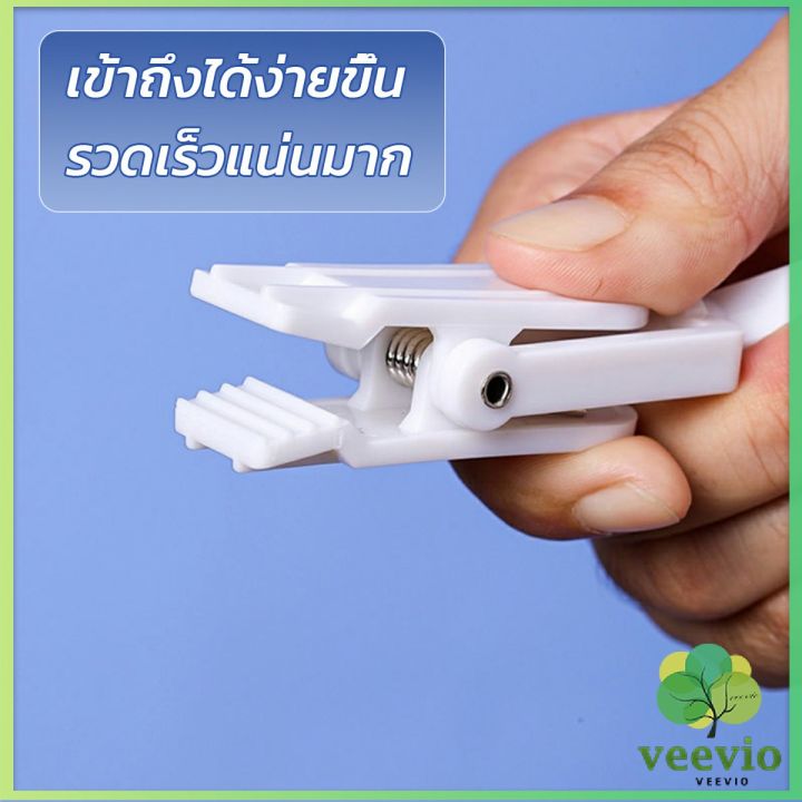 veevio-ไม้หนีบผ้า-พลาสติก-กันลม-หมุนได้-สร้างสรรค์-360-คลิปหนีบผ้าพันคอ-hook