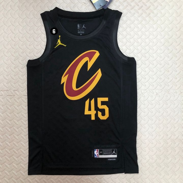 เสื้อกีฬาบาสเก็ตบอล-ลายทีม-cleveland-cavaliers-donovan-mitchell-2022-23-สําหรับผู้ชาย