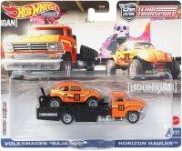 Hot Wheels Team Transport Volkswagen "Baja Bug" Horizon Hauler Vehicle Nacw 20ex รถบรรทุก รถแข่ง ฮอตวิว ของแท้