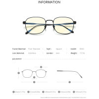 FONEX Pure Titanium Anti Blue Light Blocking Glasses Women 2020 New Vintage Round Antiblue Rays Computer Eyeglasses Men AB8560