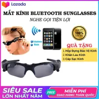[ Hàng Chính Hãng ] ính Mắt Kiêm Tai Nghe Bluetooth kiểu mới hiện đại Nghe Nhạc Chống Bụi Bảo Vệ Mắt Khỏi Tia Uv Tặng kèm bao da.