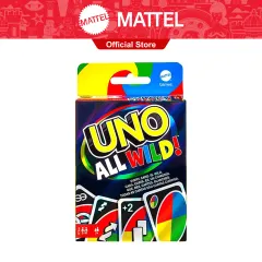 Mattel Games UNO All Wild Card Game for Family  