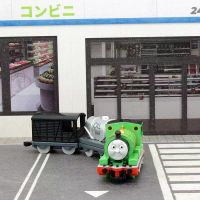 Takara Tomy Pla-Rail Plarail Thoma &amp; Friends Alloy Car Model The Tank Engine Railway Train Motorized Locomotive Model Toys Gifts888