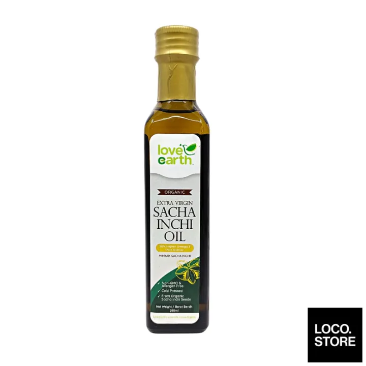 Love Earth Organic Sacha Inchi Oil 250ml Lazada