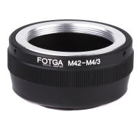 Fotga แหวนรองเลนส์กล้องถ่ายรูปเลนส์กล้องถ่ายรูปโลหะสำหรับเลนส์ M42ไปยังกล้อง DSLR Micro 4/3กล้องติดตั้ง Olympus Panasonic