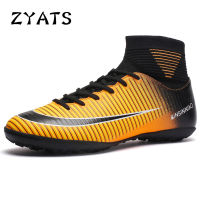 ZYATS Football Boots Men Sports Soccer Shoes Indoor Original FG/TF Soccer Cleats Shoes Kids Women Superfly Futsal Football Sneakers