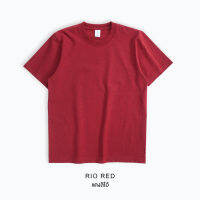 เสื้อคอกลมผ้าหนา สีแดงริโอ้ Pure Cotton 7.8 oz Urban Label