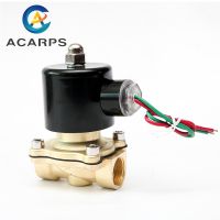 【hot】✈✲ 1/8 1/4 1/2 1 2 inch Closed Solenoid 220VAC 110VAC 24VDC 12VDC 24VAC Acting Gas