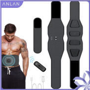 ANLAN Đai Tập Cơ Bụng EMS ABS Với Điều Khiển Từ Xa Đai Tập Thể Dục Kích