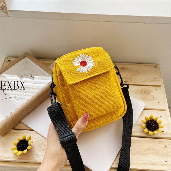 casual-small-daisy-canvas-women-bag-female-student-girl-shoulder-bag-handbag-zipper-cross-body-bag-solid-color-messenger-bag-cross-body-shoulder-bags