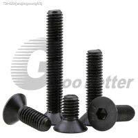 ┅ M2 M2.5 M3 M4 M5 M6 Grade 12.9 Hex Socket Countersunk Head Screw Bolts Flat Head Allen Screws Length 3-60mm