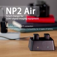 ISDT NP2 Air NP-FZ100 NP-FW50 NP-BX1 Sony Battery Charger Max 25W, Type-C Input Dual Channel 90 Mins Full Charge