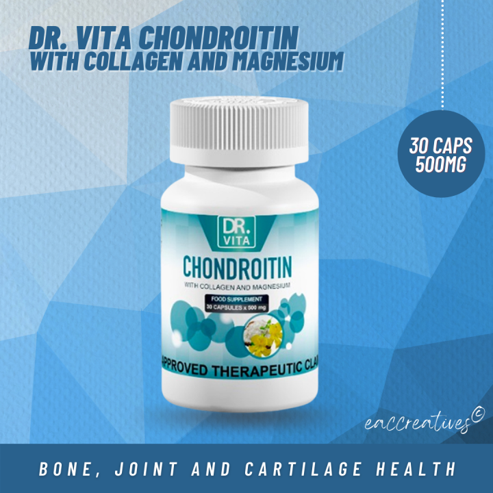 Dr. Vita CHONDROITIN with Collagen and Magnesium 500mg x 30 capsules