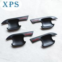 เทอร์โบสำหรับรถฟอร์ด Xps 2023อุปกรณ์เสริมมือจับประตูฝาครอบทริมพลาสติกโครเมี่ยมสีดำด้าน