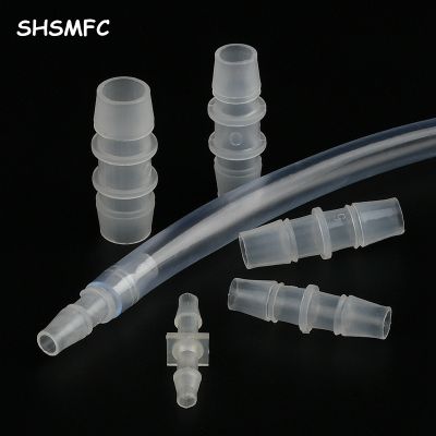 ✗ 3-150pcs 1.6-15.8mm PP Plastic Straight Connectors Aquarium Tank Aerator Fittings Drip Irrigation Hose Equal Dia Pagoda Joints