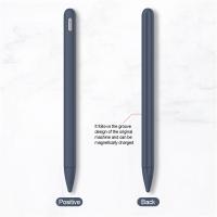 Soft Silicone Holder Compatible For Apple Pencil Tablet Touch Stylus Pen Cover Silicone Case Pouch Portable Soft