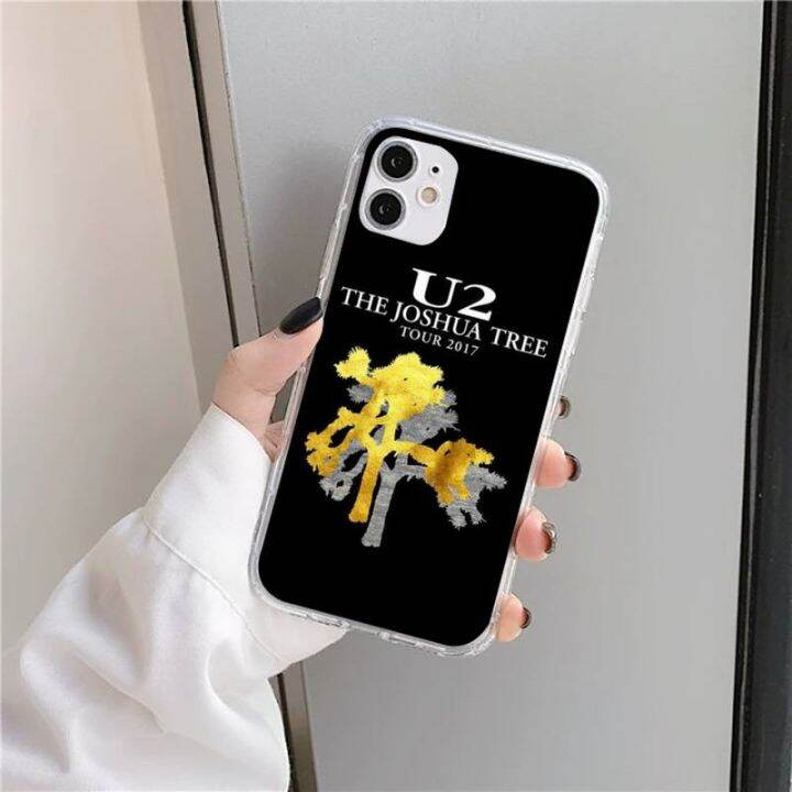 16-digits-เพลงร็อค-u2เคสโทรศัพท์โปร่งใสนุ่มสำหรับ-iphone-13-12-11-8-7-plus-mini-x-xs-xr-pro-max