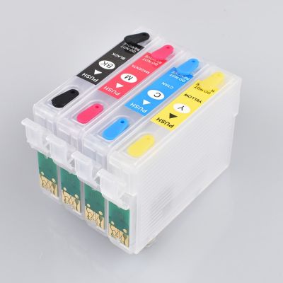 Free Shipping 135 T1351 +T1332 T1333 T1334  refillable ink cartridge for epson  Stylus T25 TX123 TX125 TX133 TX135 printer Ink Cartridges