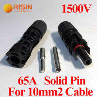 Ongkir Gratis ฉนวนกันความร้อน IP68กันน้ำ PC MC4ที่เป็นของแข็งเชื่อมต่อ10mm2สายเคเบิลพลังงานแสงอาทิตย์กระแสสูงถือความจุ Risin