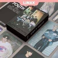 LINXX ZEROBASEONE เยาวชน55ชิ้นในที่ร่มอัลบั้มการ์ด Lomo Kpop Photocards โปสการ์ดชุด