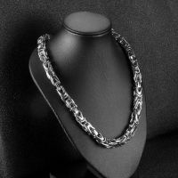 Hot Sale Stainless Steel Chain Necklace Women Men Vintage Necklaces Gold Silver Color Necklaces Party Jewelry Accessories Gift