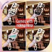 flower Raised lens Phone Case For Redmi Note12 Pro 5G top grade Soft case Makeup mirror texture Heat dissipation trend