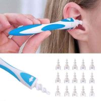 16pcs Ear Cleaner Ear Wax Cleaning Kit Spiral Silicon Ear Cleaning Care Tools For Ear Beauty Health Ear Pick Earwax Removal Tool