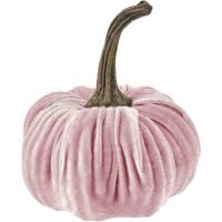 Handmade Velvet Pumpkins Decor 15/20cm Soft Stuffed Pumpkin with Exquisite Craftsmanship for Harvest Fall Halloween Thanksgiving