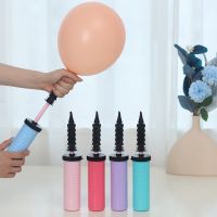 High quality 1 Pcs Balloon Pump Plastic Hand Held Needle Ball Party Balloon Inflator Portable Useful Decoration Tools