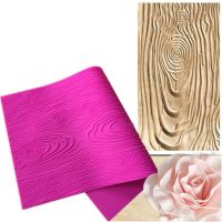 1pc Wood Pattern Fondant Silicone Mould Mat Tree Bark Texture Cake Decoration Sugar Mold Baking Sugarcraft Chocolate Mold Bread Cake  Cookie Accessori