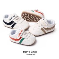 Fashion Baby Shoes New Infant Boy Girl PU Casual Shoes Sneakers Rubber Sole Anti-slip Toddler First Walkers