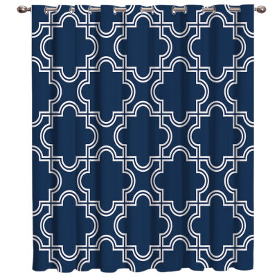 Moroccan Pattern Room Curtains Large Window Window Curtains Dark Curtain Lights Bathroom Curtains Bedroom Kitchen Home Decor