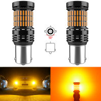 2x PY21W W21W LED Canbus Error Free No Hyper Flash LED ba15s Bau15s 1156 wy21w T20 7440 LED Turn Signal Brake Car Lights Orange